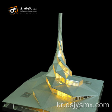 타워 빌딩 모델 스케일 건축 모델